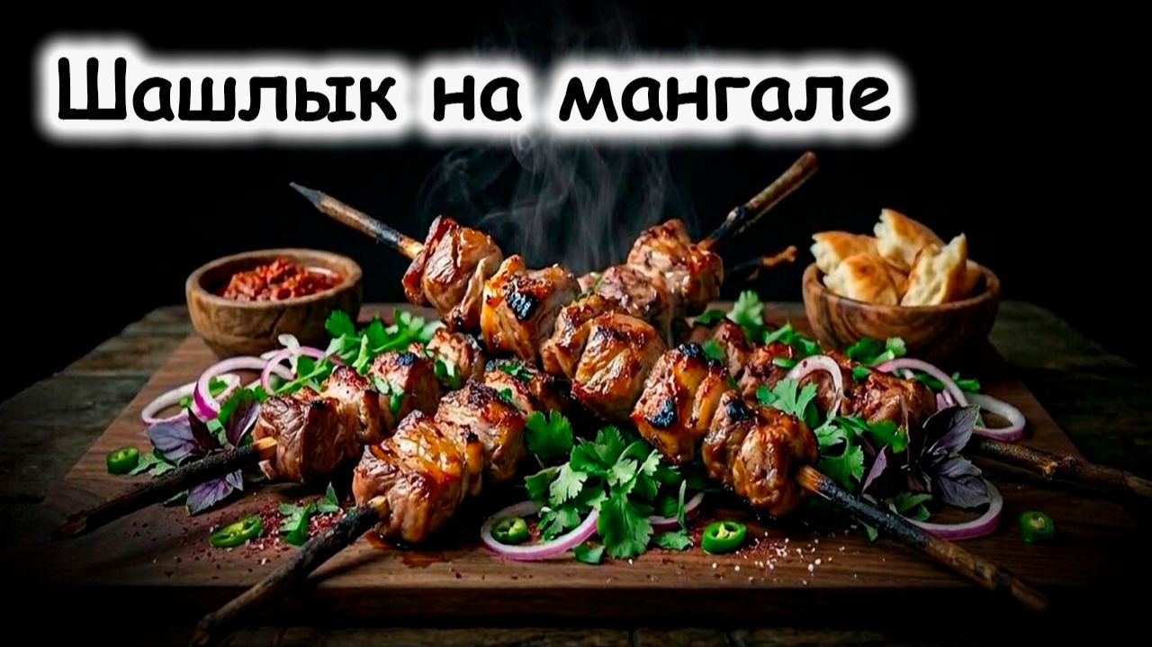 Шашлык на мангале