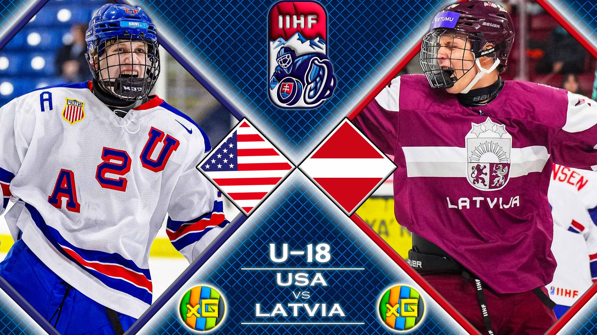 США - Латвия  Чемпионат мира до 18 лет  29.04.2026  Прямая трансляция  xG
