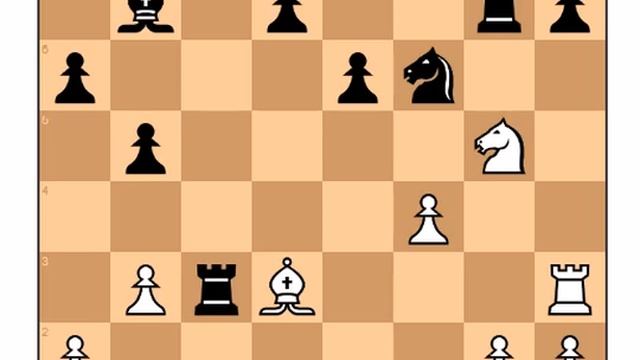 Михаил Таль гениально _разносит_ соперника при помощи 2 лёгких фигур против 2 _наглых_ пешек