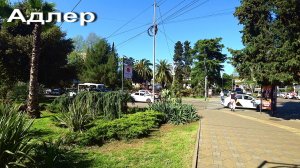 АДЛЕР. 28 АПРЕЛЯ. Улица КИРОВА. ДЕМОКРАТИЧЕСКАЯ. РЫНОК. ШАУРМА. ЧУРЧХЕЛА. МАНДАРИН. Пляж ЧАЙКА.