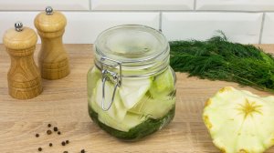 Маринованные патиссоны