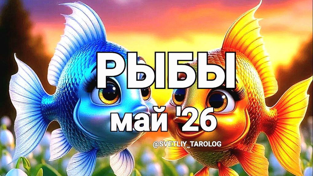 ♓️ РЫБЫ. МАЙ 2026 год 🔮
