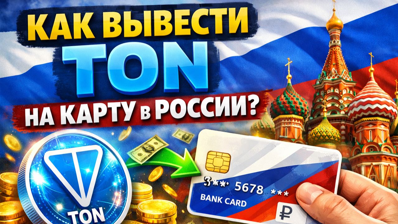 как вывести ton coin на карту в россии в рублях без ошибок