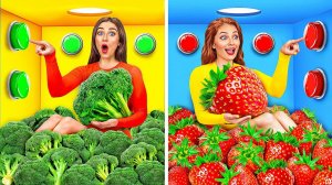 1000 Загадочных Кнопок и Только Одна Тебя Спасет # Смешные Моменты от Jelly DO Challenge