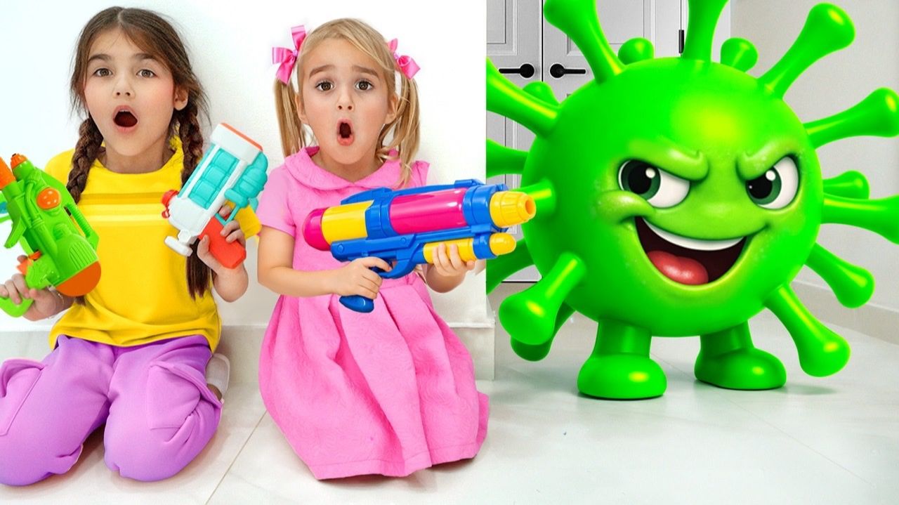 АЛИСА | Детская история Алисы о микробах: будьте здоровы и мойте руки