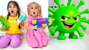 АЛИСА | Детская история Алисы о микробах: будьте здоровы и мойте руки