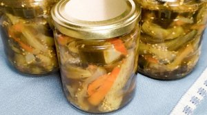 Консервированные Баклажаны. Острый салат по-корейски