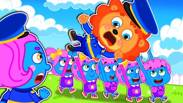 Маша и Леопольд. Малыши выносят полицейского - Мультик для детей