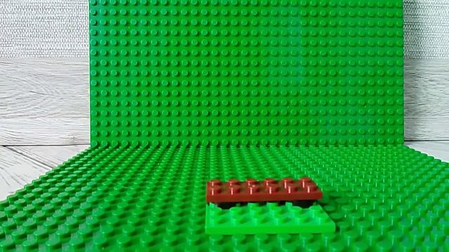 Lego Minecraft кровать