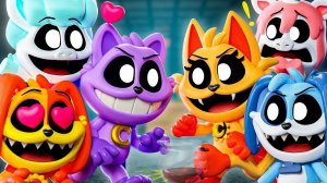 ХМУРЫЕ ЗВЕРЬКИ: НЕПРИМИРИМЫЕ АНТАГОНИСТЫ!!! Poppy Playtime 3 Анимации на русском