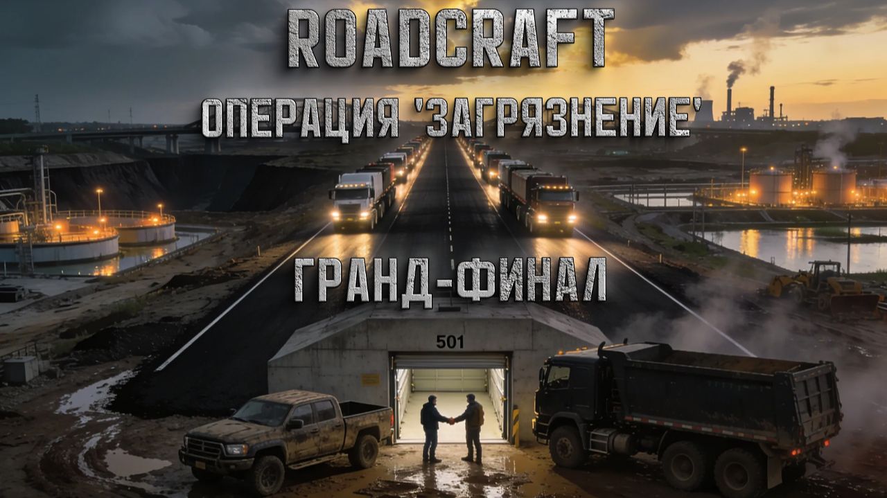 ROADCRAFT  Операция Загрязнение. День 14: ГРАНД-ФИНАЛ! МАГИСТРАЛЬ 3 МОСТА И ПОСЛЕДНИЙ КОНВОЙ