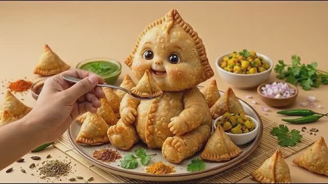 Мило или жутко? Малыши Стрит-фуд 🥟🌶️👶 Лучшее ASMR видео