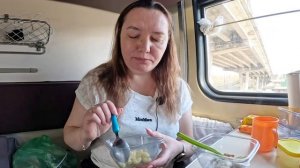 Ужин в поезде 29.04.2026/Еда/вкусная домашняя еда