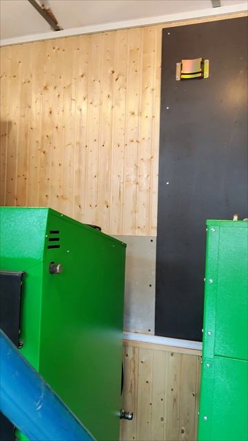 Начали монтаж котельной с твердотоплевным котлом