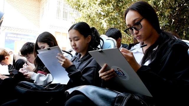 Диктант Победы написали в Русском доме в Оше