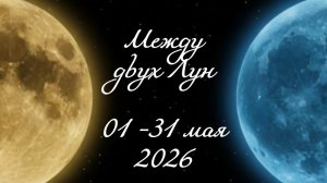 ПРОГНОЗ 01-31 МАЯ