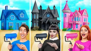 Домики Одного Цвета Челлендж # Смешные Челленджи от Jelly DO Challenge