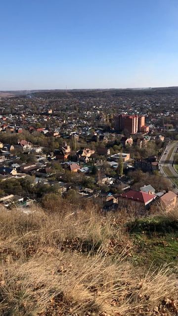 г. Пятигорск. Поднялась на гору