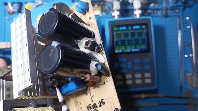 252. СТРАННАЯ форма сигнала микросхемы ШИМ Полумостовая схема блока АТХ    24-09