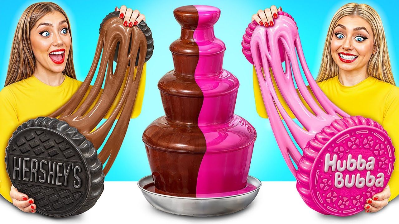 Жевательная Резинка vs Шоколадная Еда Челлендж  Сумасшедший челлендж от Jelly DO Challenge