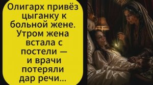 Олигарх привёз цыганку к больной жене. Утром жена встала с постели — и врачи потеряли дар речи..