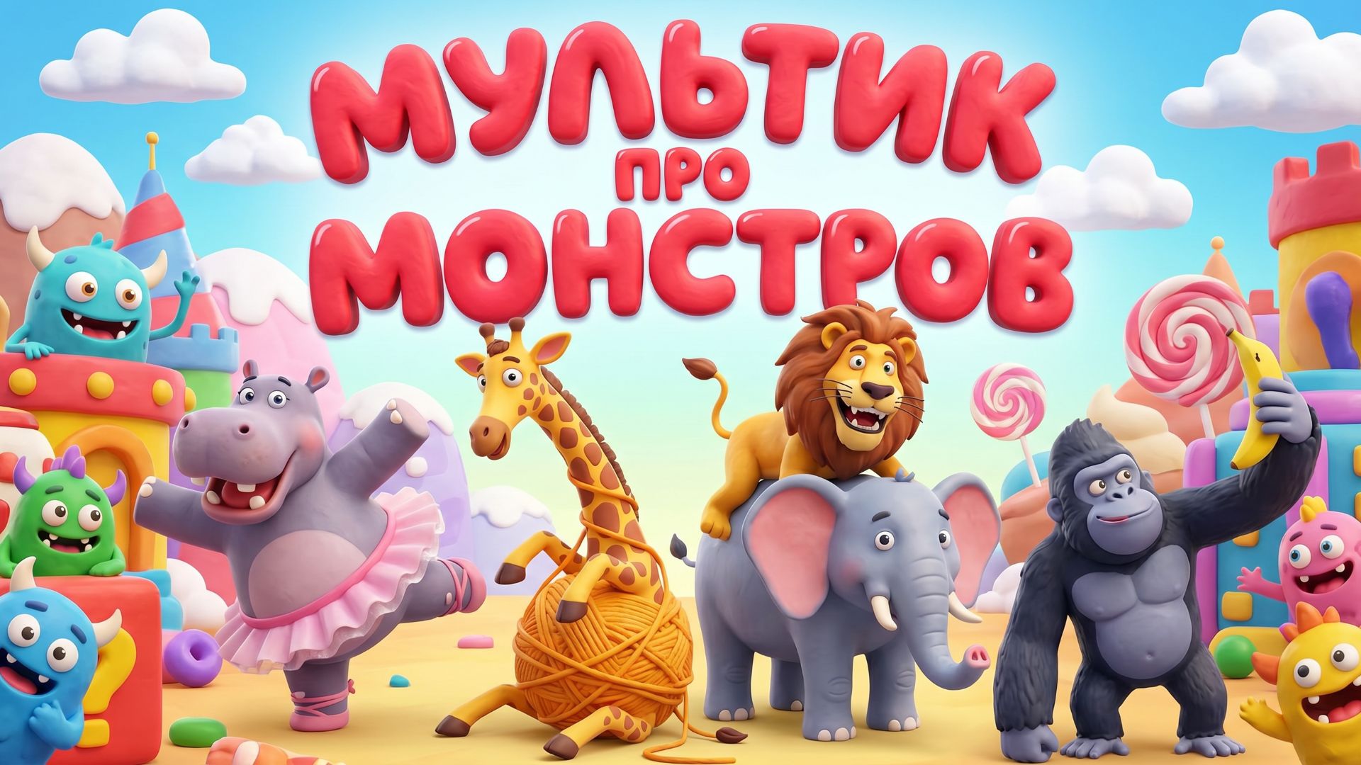 Мультик про монстров