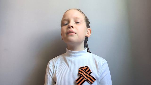 Алеся Сивуха. Стих  Эдуарда Асадова Солдат.