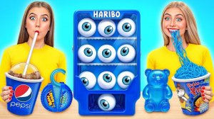 Челлендж с Синей Едой # Смешные Челленджи с Едой от Jelly DO Challenge