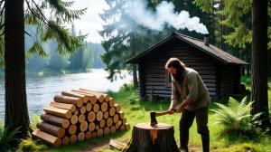 Охота и Рыбалка 2026 в Тайге ИЗБА Хариус Все Прелести Ловля ХАРИУСА Тайга Сибирь УХА ИЗ ХАРИУСА 2016