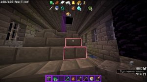 майнкрафт  плоский мир но это БЕДРОК!