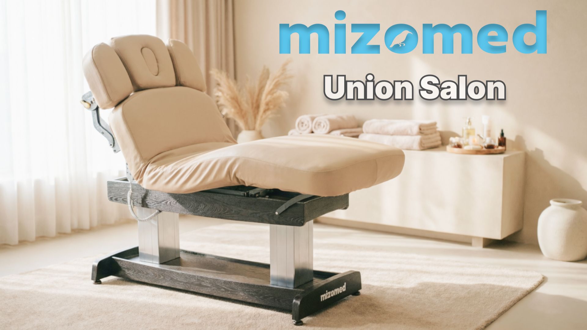 Электрический стационарный массажный стол Mizomed Union Salon