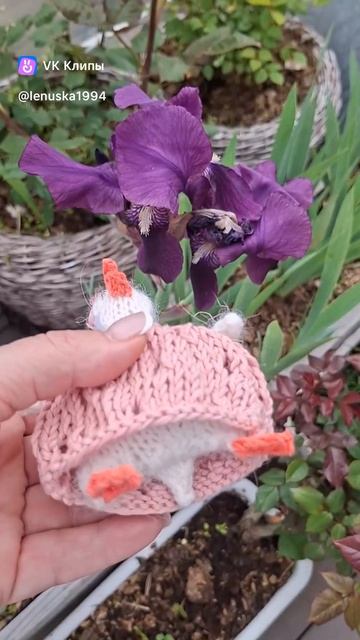 Вязанный гусик