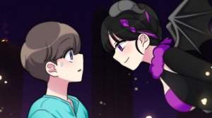 Эндер Дракон, ест все подряд BubblePlanet anime