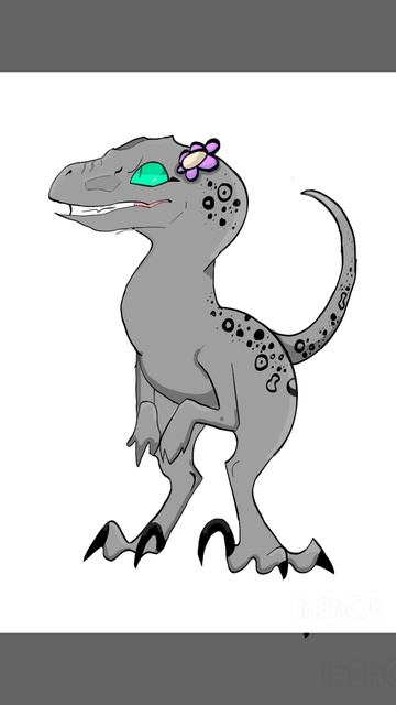 Ютораптор для Жемчужны ! Фон сама сделаешь я не успела