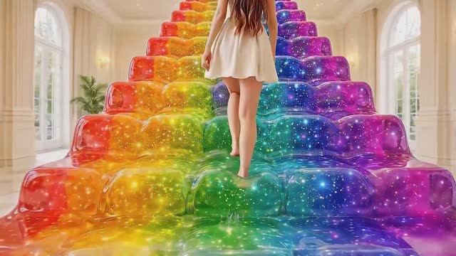 По какой лестнице вы бы осмелились пройти? Потрясающий дизайн и расслабляющее ASMR-видео