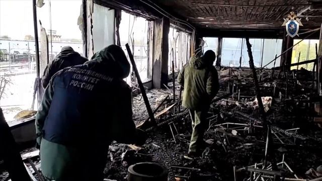 Пожар в Москве