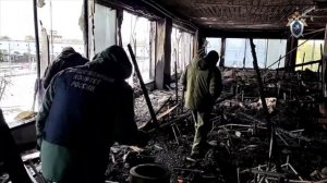 Пожар в Москве