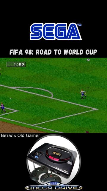FIFA 98: Road to World Cup  Sega Mega Drive Genesis.
