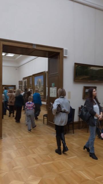 Зал Васнецова в Третьяковской галлерее