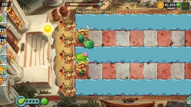 прохождение римского квеста! Растения против зомби. Plants Vs Zombies.