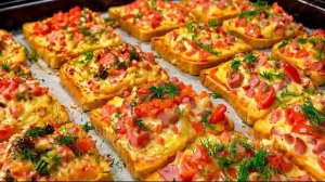 Готовлю почти каждый день! Вкуснейшие горячие бутерброды за 15 минут