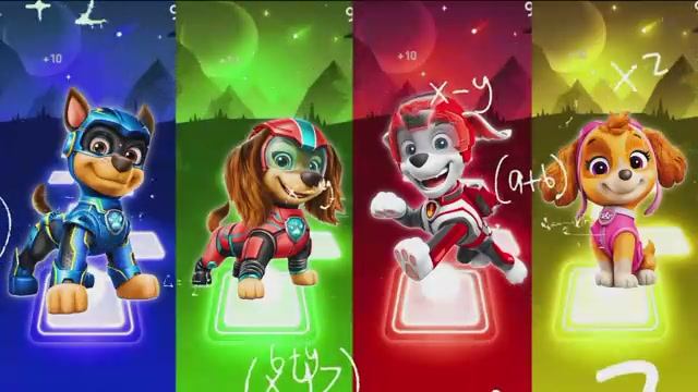 🐶 ЧЕЙЗ против СКАЙ и МАРШАЛА! 🔥 Битва Щенячьего Патруля в Плитках Музыки ЭДМ Раш! 🎹