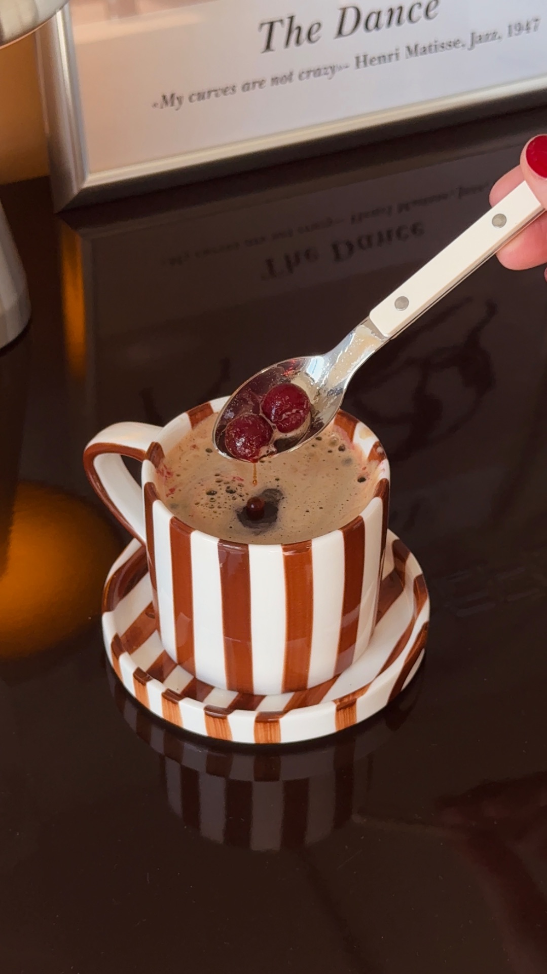 Американо с вишней и перцем 🍒☕️