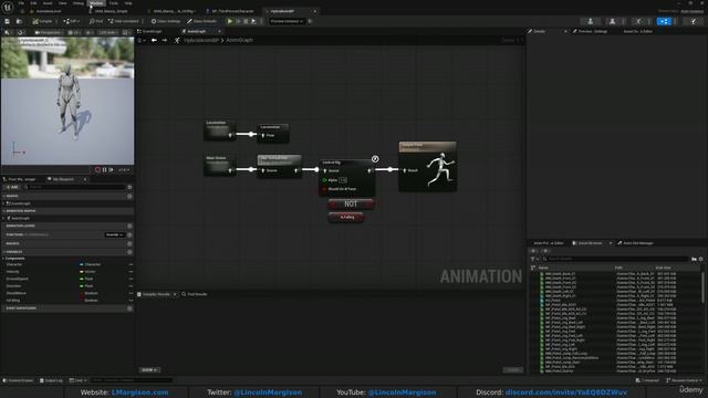 2. Initial setup of animation blueprint and Control Rig