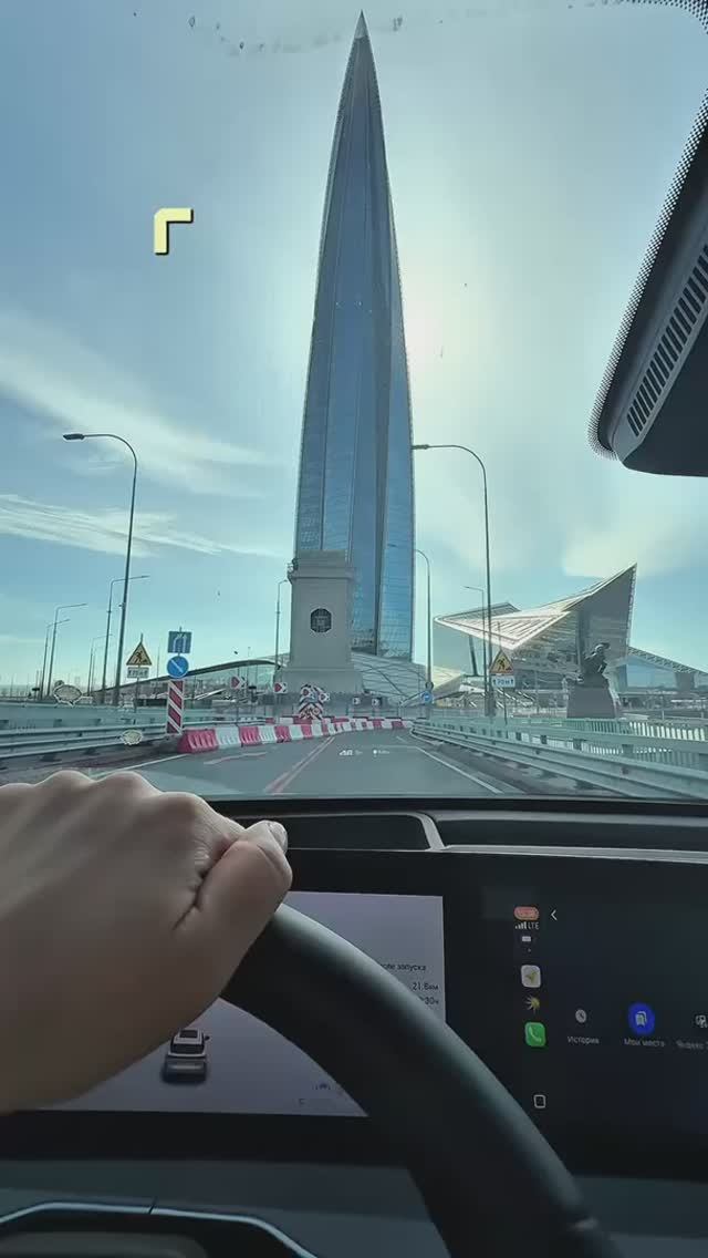 Ресторан рядом с Лахтой и парком 300летия стал отличным завершением после прогулки