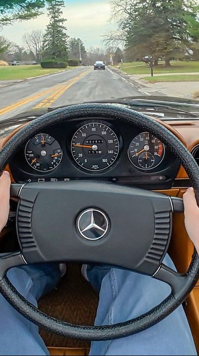 1974 Mercedes-Benz 450SL - ТЕСТ ДРАЙВ ОТ ПЕРВОГО ЛИЦА