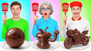 Кулинарный Челлендж Я против Бабушки  Потрясающие Кулинарные Рецепты