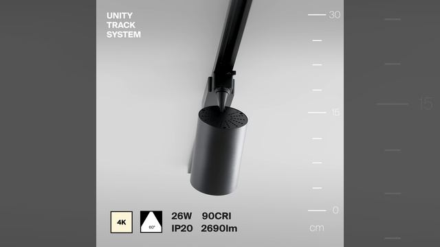 Светильник Maytoni Unity Vuoro TR003-1-26W4K-W-B