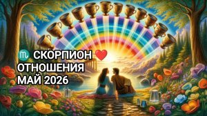 ♏ СКОРПИОН ❤️ ОТНОШЕНИЯ МАЙ 2026