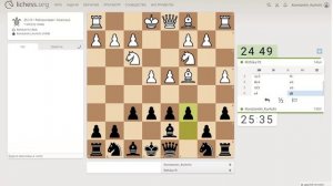 Шахматы на lichess, партия №43 - 1of7